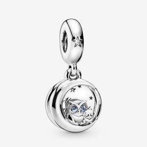 Pandora Always by Your Side Owl Visieť Strieborne | 160WBCZMS