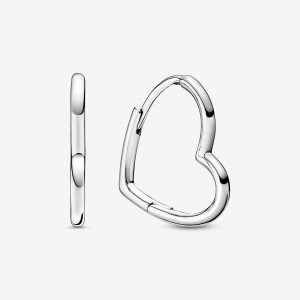 Pandora Asymmetrical Obruč Strieborne | 269KJWOQA