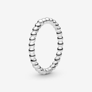 Pandora Beaded Kapela Strieborne | 814BGXZWQ