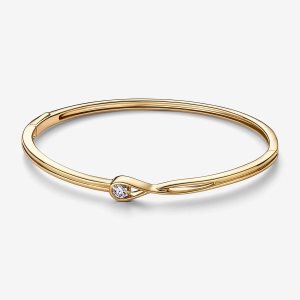 Pandora Brilliance 0.25 ct tw Náramky Zlate | 416SIAPBL