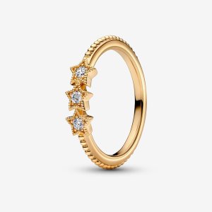 Pandora Celestial Stars Stohovateľné Zlate | 580TRASUX
