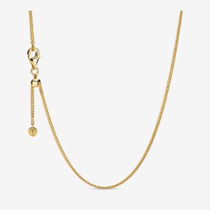 Pandora Curb Charms Zlate | 952EGUPTQ