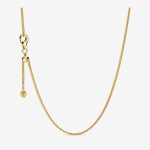 Pandora Curb Prívesky Zlate | 708SQMOLC