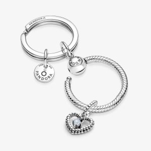 Pandora December Birthday Key Holder Charms Viacfarebný | 957OBWLDT