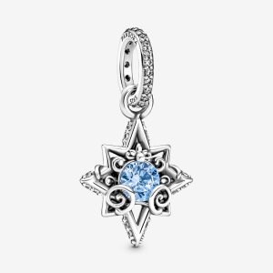 Pandora Disney Cinderella Blue Star Prívesky Strieborne | 049OSZIWC