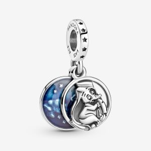 Pandora Disney Dumbo Sweet Dreams Visieť Strieborne | 670VIUDLQ