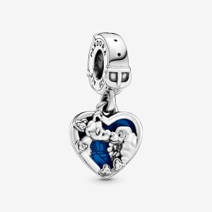 Pandora Disney Lady the Tramp Visieť Strieborne | 047RJKCGT