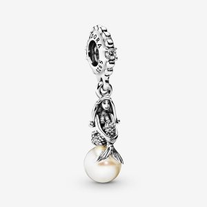 Pandora Disney Luminous Ariel Visieť Strieborne | 610SVQKEY