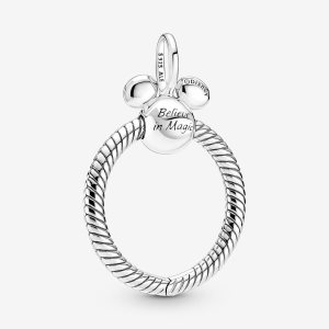 Pandora Disney Mickey Mouse O Prívesky Strieborne | 064TRNGAJ