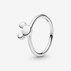 Pandora Disney Mickey Silhouette Stohovateľné Strieborne | 724DPLOZY
