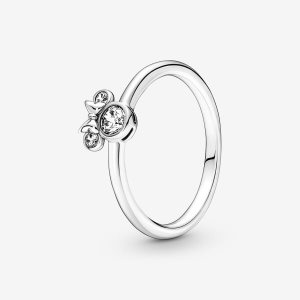 Pandora Disney Minnie Mouse Sparkling Head Vyhlásenie Strieborne | 406JPLMRV