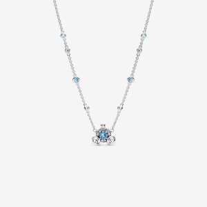 Pandora Disney Pumpkin Coach Collier Prívesky Strieborne | 852SBITQF