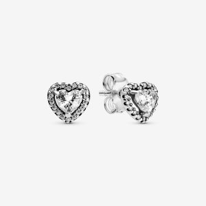Pandora Elevated Stud Strieborne | 701SGANBO