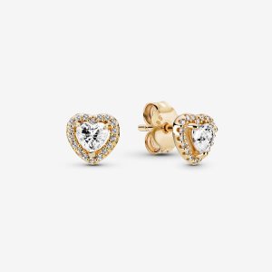 Pandora Elevated Stud Zlate | 250LGISQP