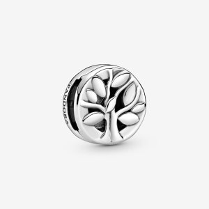 Pandora Family Tree Clip Klipy Strieborne | 927ZQFIMP