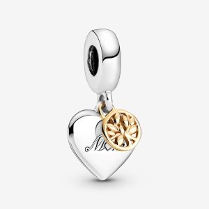 Pandora Family Tree & Visieť Two-tone | 968OZCTMY