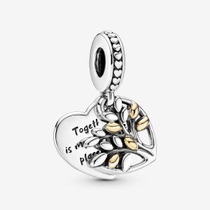 Pandora Family Tree Visieť Two-tone | 542RBQUCO