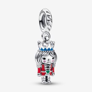 Pandora Festive Nutcracker 2022 Visieť Strieborne | 370OGAZJS
