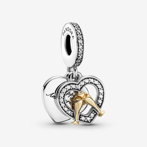 Pandora Happy Anniversary Visieť Two-tone | 906TUCRYF