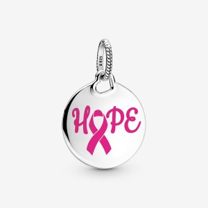 Pandora Hope Pink Ribbon Prívesky Viacfarebný | 508AKZLXG