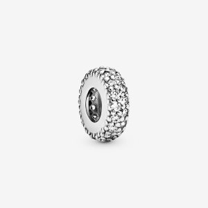 Pandora Inspiration Within with Clear CZ Rozperka Strieborne | 263EPTAHL
