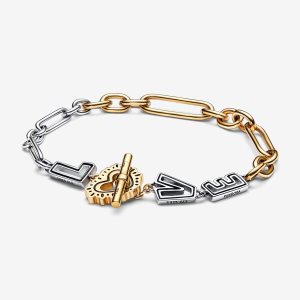 Pandora Keith Haring x Love Links Odkaz Two-tone | 241XLQERG
