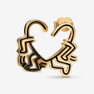 Pandora Keith Haring x Vychadzkove Stud Zlate | 504YZSILA
