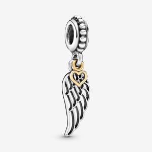 Pandora Love & Guidance Angel Wing Visieť Two-tone | 870LAXCOU
