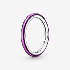 Pandora ME Shocking Purple Stohovateľné Strieborne | 973AWIUOH