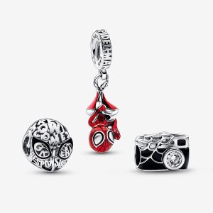 Pandora Marvel Spider Man Charms Viacfarebný | 530HXNIME