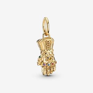 Pandora Marvel The Avengers Infinity Gauntlet Visieť Zlate | 512SRIKUC