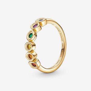 Pandora Marvel The Avengers Infinity Stones Pinky Zlate | 186FDSKYM
