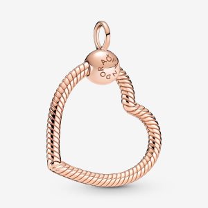 Pandora Moments Charms Ruzove Zlate | 780FCJDWO