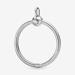 Pandora Moments Medium O Charms Strieborne | 471CPRKFE