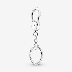 Pandora Moments Small Bag Holder Charms Strieborne | 932ZWIDQX