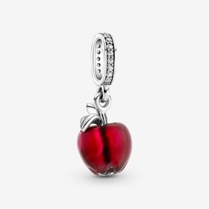 Pandora Murano Glass Red Apple Visieť Strieborne | 594RNABPW