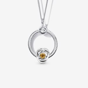 Pandora November Birthday Charms Viacfarebný | 597TMHXUC