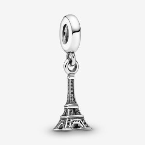 Pandora Paris Eiffel Tower Visieť Strieborne | 542XNRUCW