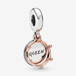 Pandora Queen & Regal Crown Visieť Two-tone | 964PLFEKU