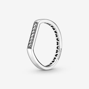 Pandora Sparkling Bar Stacking Stohovateľné Strieborne | 547QNVBKA