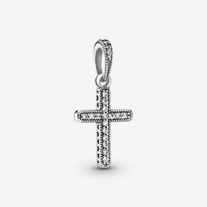 Pandora Sparkling Cross Prívesky Strieborne | 296CWOEQI