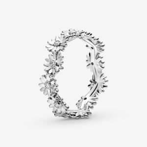 Pandora Sparkling Daisy Flower Crown Kapela Strieborne | 614QPSCYT