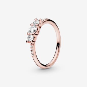 Pandora Sparkling Elegance Srdce Ruzove | 042ODWIHG