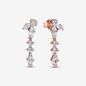 Pandora Sparkling Herbarium Cluster Pokles Ruzove Zlate | 853WIKPOM