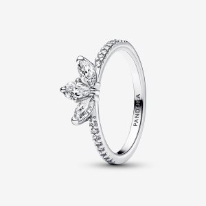 Pandora Sparkling Herbarium Cluster Stohovateľné Strieborne | 782ZHJKSM