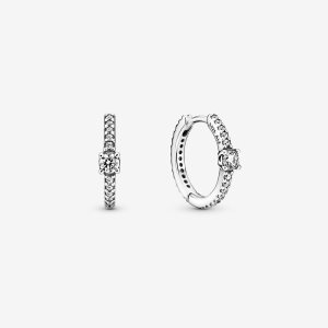 Pandora Sparkling Obruč Strieborne | 457RNUYLW