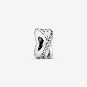 Pandora Sparkling Polished Lines Rozperka Strieborne | 294ZIVHUF
