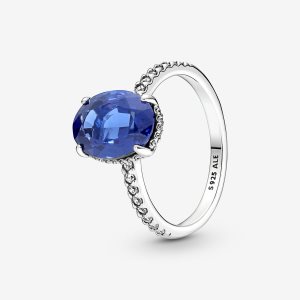 Pandora Sparkling Solitaire Strieborne | 832PEGAMV