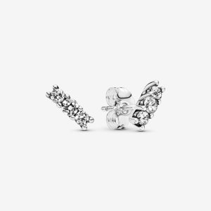 Pandora Sparkling Stud Strieborne | 970ORHDGZ