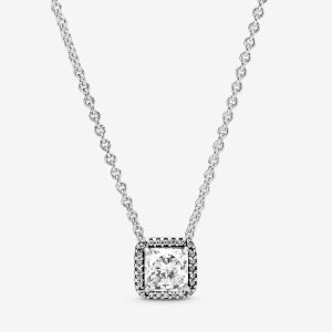 Pandora Timeless Elegance with Clear CZ Reťaz Strieborne | 417VPSCLO